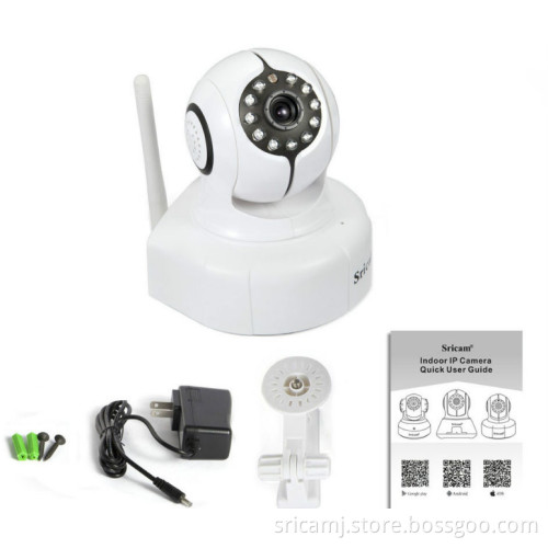 Sricam Wi-Fi IR-CUT Pan Tilt IP camera Indoor  Alarm 720P HD